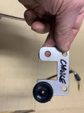 Choke Cable bracket mount  For Harley-Davidson Mikuni CV choke cable stainless