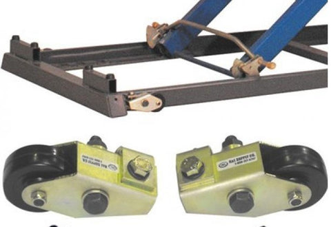 K&L motorcycle lift wheels MC625R Air Lift Retractable Wheels Kit move ramp USA