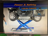 K&L motorcycle lift  MC625R Air Lift CRUISERS HEAVY DUTY RAMP ! Harley Davidson