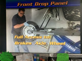 K&L motorcycle lift  MC625R Air Lift CRUISERS HEAVY DUTY RAMP ! Harley Davidson