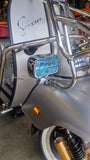Lambretta driving lights Scooter spot lamps chromed HID look Halogen Quality USA