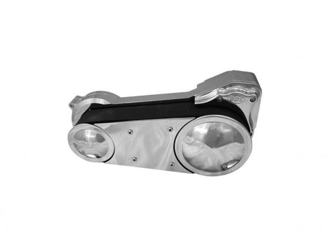 Harley Davidson 3'' Belt Drive Softail BDL EVO & Twin cam 90-06  Open  3'' Belt Aluminium Polished