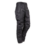 Bike It 'Triple Black' Ultimate Adventure Waterproof Motorcycle Pants/Trousers - XS