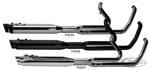 Two Brothers Racing ''Balanced Looks'' 2-into-1 Exhaust Systems for Touring
