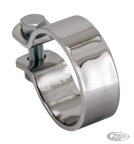 Universal Chrome Exhaust & Muffler Clamps