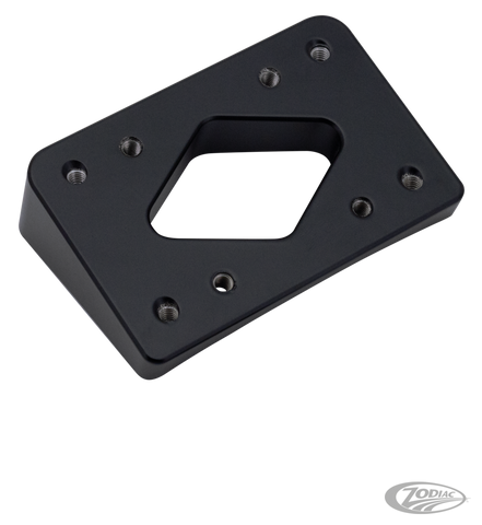 Wedged Rear Fender License Frame Mount