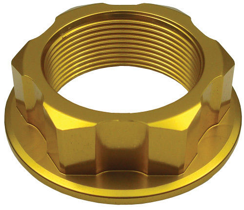 GP Pro Gold Steering Stem Nut - M26 x 32 x P1.0 x H10