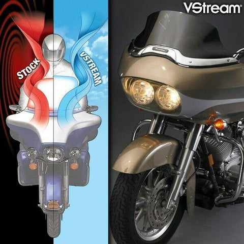 Harley Davidson Fltr 98-13 replacement screen/windshield v stream