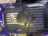 Kawasaki vn800 drifter genuine radiator cover grill  in black Kuhler grill Drifter