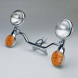 National Cycle Chrome Light Bar for 1997-2002 Honda VT1100C3 Shadow Aero - One Size