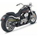 Harley Davidson Softail Rocker C Exhaust Roland Sands Tracker 2 into 1 50% off! Vance and Hines RSD 11801