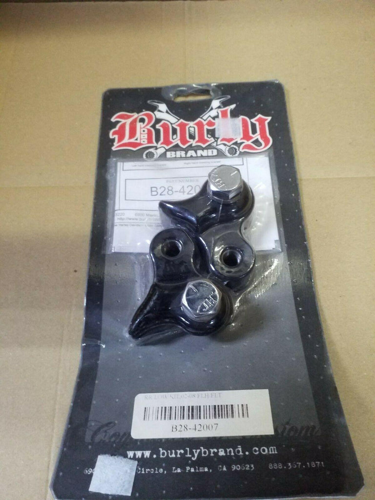 For Harley Davidson FLH FLT 02-08 Burly lowering kit black B28-42007