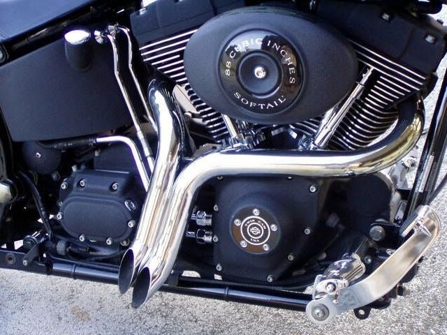 Harley Davidson Fat Boy LAF exhausts Y Pipes Exhaust Chopper exhaust softail new
