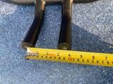 Fat t-bars Harley Davidson 1.25'' 8'' TALL black Handlebars