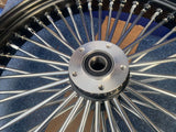 21''x3.5'' Fat Spoke Front Wheel 4 Harley Softail FLST Dyna Wide Glide FXDWG