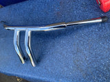 Fat t-bars Harley Davidson 1.25'' 8'' TALL Chrome  Handlebars