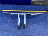 Fat t-bars Harley Davidson 1.25'' 8'' TALL Chrome  Handlebars