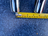 Fat t-bars Harley Davidson 1.25'' 8'' TALL Chrome  Handlebars