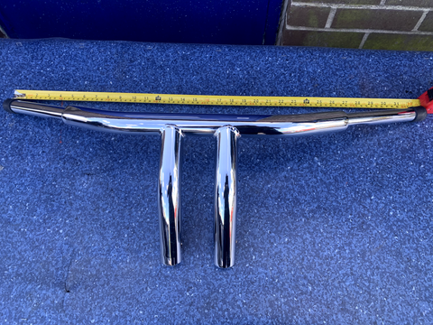 Riser T-bars Harley Davidson 1.5'' thick 10'' TALL Chrome  Handlebars Softail Dyna