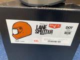Biltwell Lane Splitter Gen 2 Full Face Motorcycle Helmet - Titanium