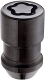 24137SUB Wheel Lock Nuts Black SUB M12 x 1,5, cone seat, total length 37,0 mm, Hex size 19mm, Key diameter 27,7 mm