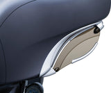 Kuryakyn 1246  Harley Davidson FLHT, FLHX, Trikes FAIRING AIR DEFLECTORS ADJUSTABLE  Fits  models 14- up Touring