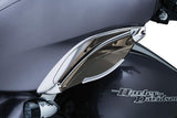Kuryakyn 1246  Harley Davidson FLHT, FLHX, Trikes FAIRING AIR DEFLECTORS ADJUSTABLE  Fits  models 14- up Touring