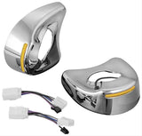 Kuryakyn 1439 LED turnsignal MIRROR COVER  Harley Davidson  FLHX Street Glide 06-10 ; 10-11 FLHXSE CVO Street Glide; 10-11 FLHXXX Street Glide Trikes(NU)