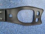 Mustang Triumph Thunderbird Tank protector Bib for '10-'18,chap studded + Pouch Black also Storm