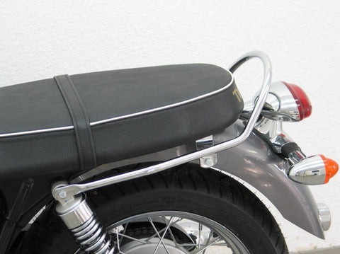 Triumph Bonneville T100 Seat Finisher And Grabrail Chrome, Magnum 6078