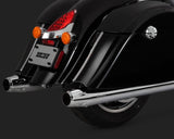 Vance and Hines exhaust 18537 Mufflers  to FIT  Indian Chieftain & Roadmaster mufflers  Slip-Ons, Chrome