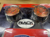 Kuryakyn 5455 Harley LED Turn Signal Insert Panacea Bullet black Smoke LED -50%