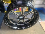 RSD Diesel Harley Davidson Fatboy 200 Rear Wheel Black contrast cut 6.25X 18 new