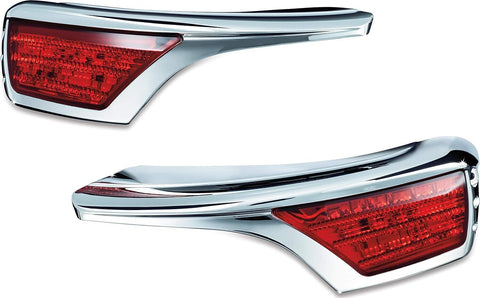 Kuryakyn 3242 Honda GL1800  PASSENGER ARMREST TRIM + LED TURN SIGNAL 01-05