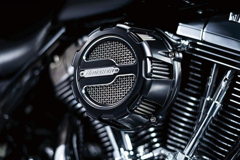 Kuryakyn 9885  CRUSHER MAVERICK AIR CLEANER fits Harley Davidson 16-17 Softail;