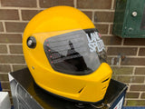 Biltwell Lane Splitter  Motorcycle Helmet full face - Yellow XS-small