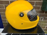 Biltwell Lane Splitter  Motorcycle Helmet full face - Yellow XS-small