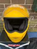 Biltwell Lane Splitter  Motorcycle Helmet full face - Yellow XS-small