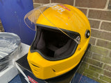 Biltwell Lane Splitter  Motorcycle Helmet full face - Yellow XS-small