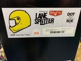 Biltwell Lane Splitter  Motorcycle Helmet full face - Yellow XS-small