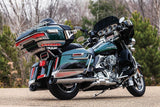 Kuryakyn 7292 Harley Davidson Led saddlebag extensions 2014 up chrome