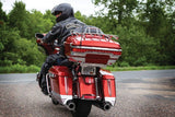 Kuryakyn 7292 Harley Davidson Led saddlebag extensions 2014 up chrome
