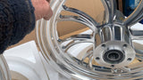 harley davidson Softail Wheels Heritage 21 X3.5 &16x3.5 Perfect Heritage Fatboy