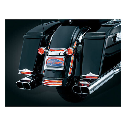 Kuryakyn 3154  Harley Davidson 10-13 FLHX; 10-13 FLTRX REAR LIt led CHROME  REAR