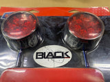 Kuryakyn 5459 Harley LED Turn Signal Insert Panacea Bullet Black Smoke LED -50%!