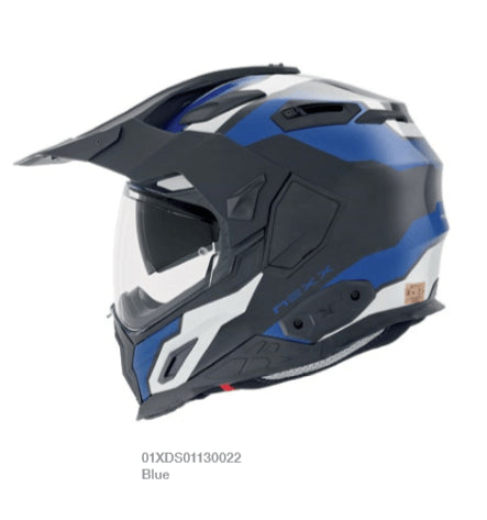 Nexx Motorcycle crash helmet  XD1 Baja Blue Motorcycle crash Helmet - NEW REPLACEMENT