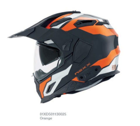 Nexx Motorcycle crash helmet  XD1 Baja Orange motorcycle crash helmet adventure bike - NEW REPLACEMENT