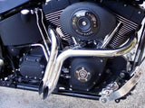 Harley Davidson Dyna glide LAF exhausts Y Pipes Exhaust Chopper exhaust FATBOY