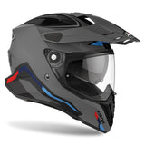 Airoh Commander 'Factor' Adventure Motorcycle Helmet - Anthracite Matt - Small