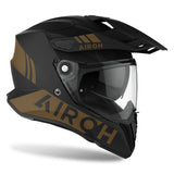 Airoh Commander 'Gold' Adventure Motorcycle Helmet - Gold Matt - Large